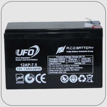 خرید باتری یو پی اس یوفو 7.5 آمپر