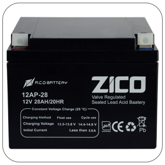 خرید باتری یو پی اس زیکو 28 آمپر