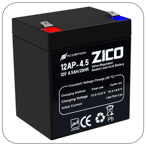 باتری 4.5 آمپر زیکو