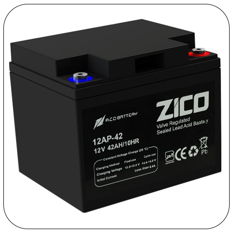 خرید باتری یو پی اس زیکو 42 آمپر