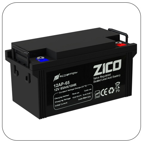 باتری یو پی اس زیکو 65 آمپر