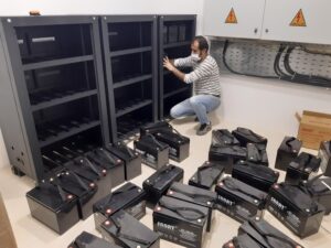 پروژه تجهیز یو پی اس شرکت شهرک های صنعتی قزوین