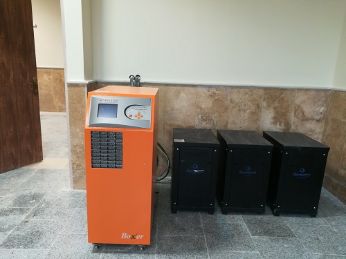 نصب و قرارگیری یو پی اس در دانشکده دندانپزشکی قزوین