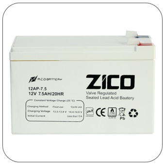 خرید باتری یو پی اس ضد اشتعال زیکو 7.5 آمپر