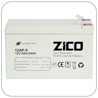 خرید باتری یو پی اس ضد اشتعال زیکو 9 آمپر