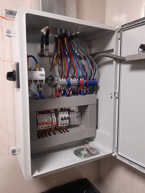 پروژه یو پی اس بیمارستان مهرگان قزوین