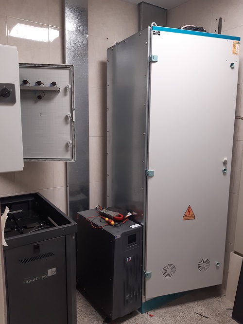 یو پی اس بیمارستان مهرگان ت.سط شرکت پژواک سامانه قاصدک