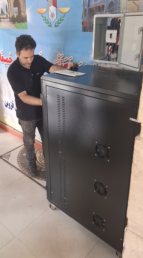 اجرای استابلایزر در اداره زندانها2