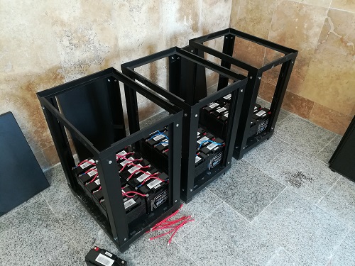 باتری های یو پی اس در پروژه دانشکده دندانپزشکی