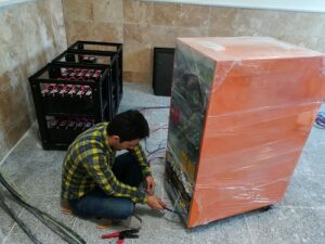 مراحل اجرای یو پی اس در پروژه