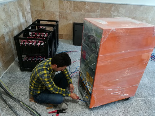 مراحل اجرای یو پی اس در پروژه