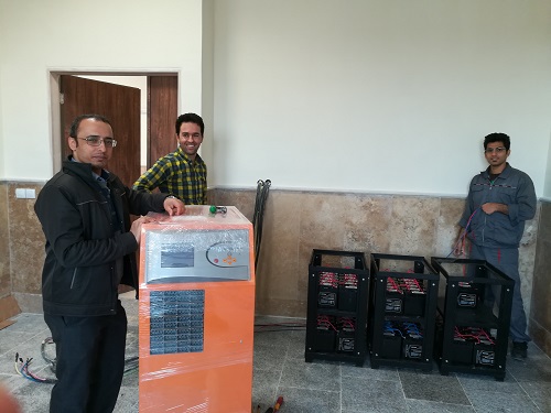 شرکت پژواک سامانه قزوین در اجرای پروژه دانشکده دندانپزشکی