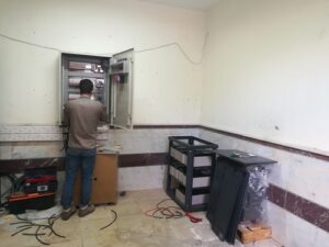 اجرای یو پی اس پروژه اداره کل ثبت احوال استان قزوین