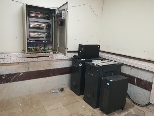 پروژه یو پی اس اداره کل ثبت احوال قزوین